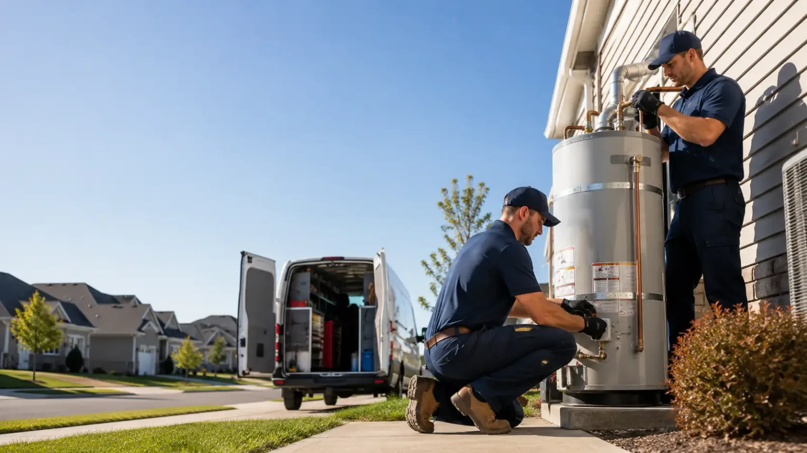 Water Heater Installation in Mount Hope, WI